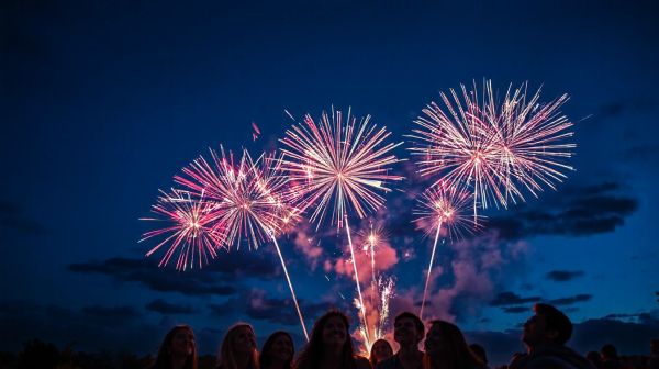 Découvrez la magie des feux d'artifice lors de vos soirées